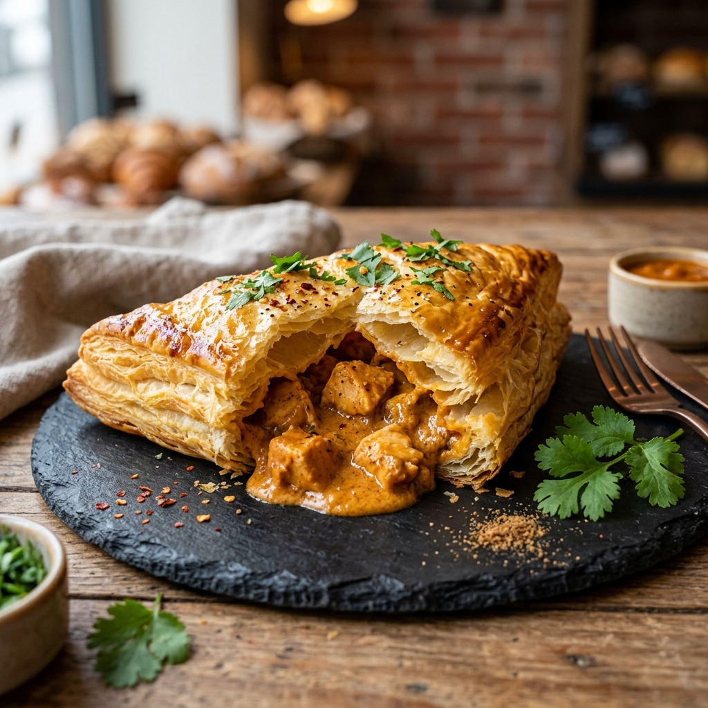 Desi Masala Omelette with Butter Pav